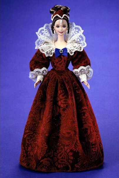 Barbie Sentimental Valentine (Sentimentální Valentýnovská) - rok 1997 - částečně poškozený obal