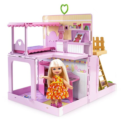 Barbie SHELLY - Shelly s domečkem