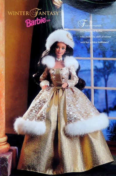 Barbie Winter Fantasy brunette (rok 1995)