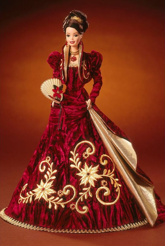 Barbie Holiday Ball (porcelánová) - rok 1997