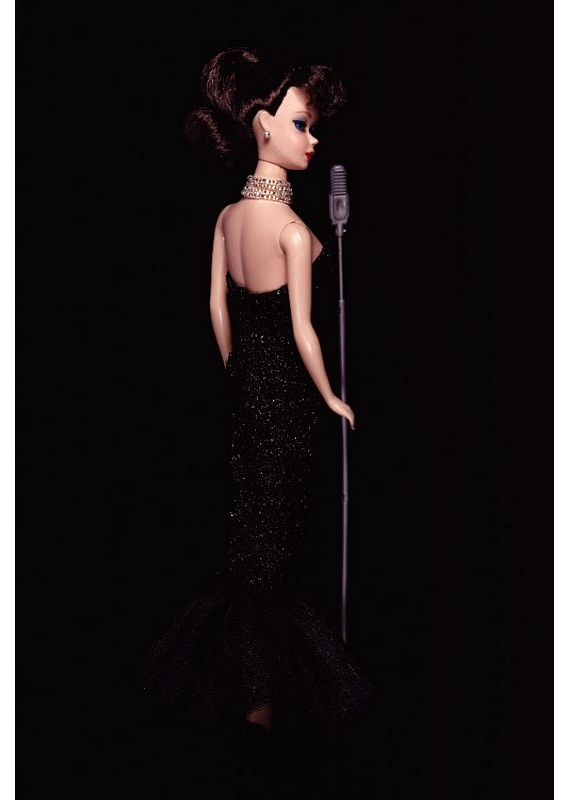 Barbie Solo in the Spotlight brunette - rok 1995 - poškozený obal