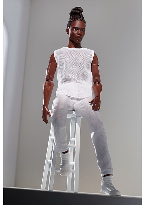 Barbie Ken Looks (Brunette with Braids & Bun Hairstyle) - rok 2021
