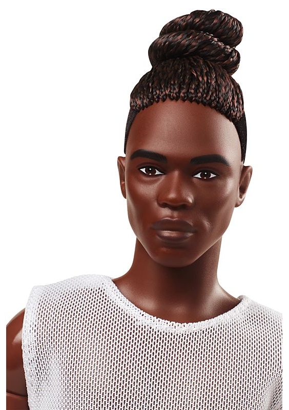 Barbie Ken Looks (Brunette with Braids & Bun Hairstyle) - rok 2021