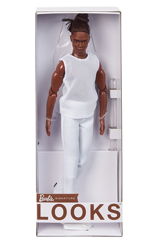 Barbie Ken Looks (Brunette with Braids & Bun Hairstyle) - rok 2021