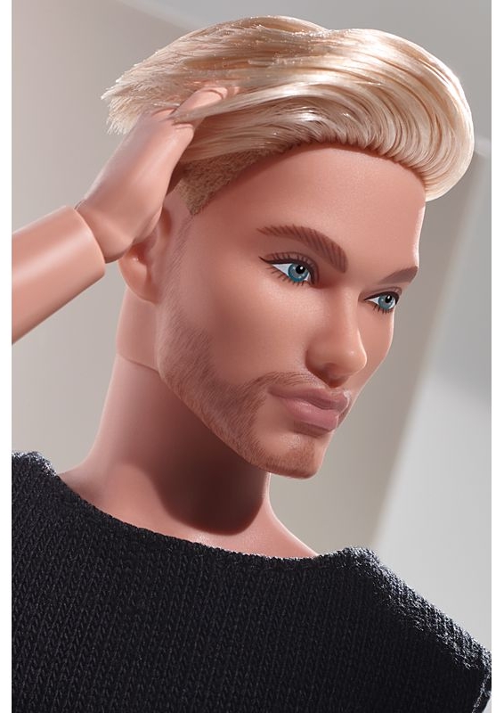 Barbie Ken Looks (Blonde with Facial Hair) - rok 2021