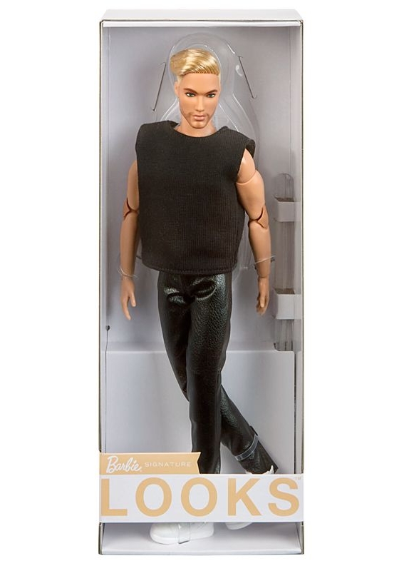 Barbie Ken Looks (Blonde with Facial Hair) - rok 2021