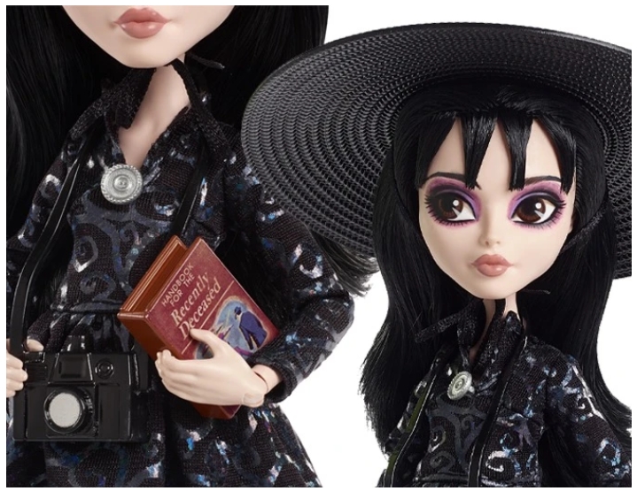 Beetlejuice & Lydia Deetz Monster High Skullector Doll 2-Pack, rok 2021