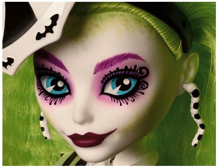 Beetlejuice & Lydia Deetz Monster High Skullector Doll 2-Pack, rok 2021