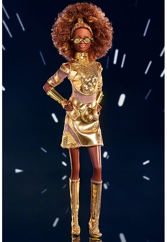 Barbie C-3P0 Star Wars GOLD LABEL, r. 2019