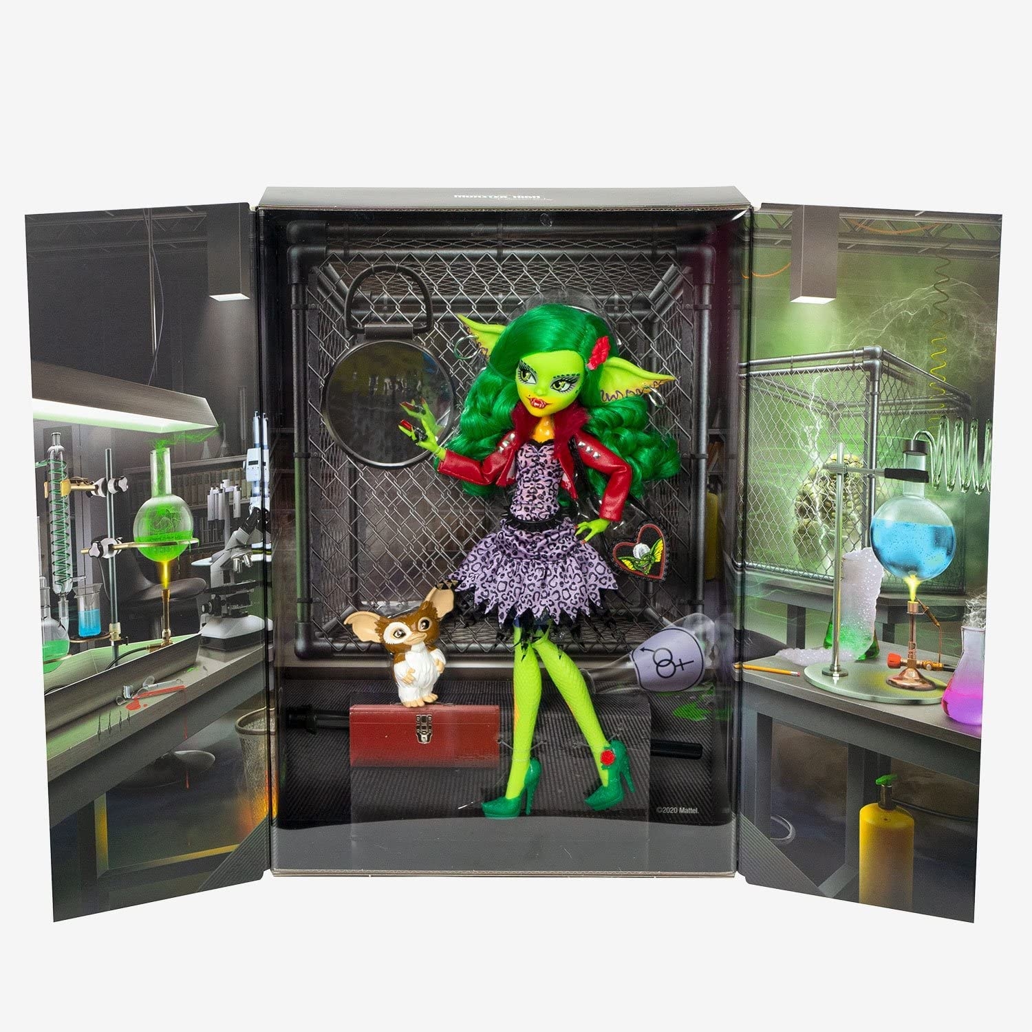 Greta Gremlins 2: The New Batch - Monster High Skullector Doll, rok 2021
