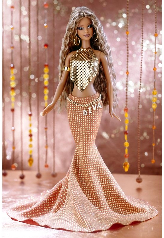 Barbie All That Glitters (Diva Collection) - rok 2002 - poškozený obal