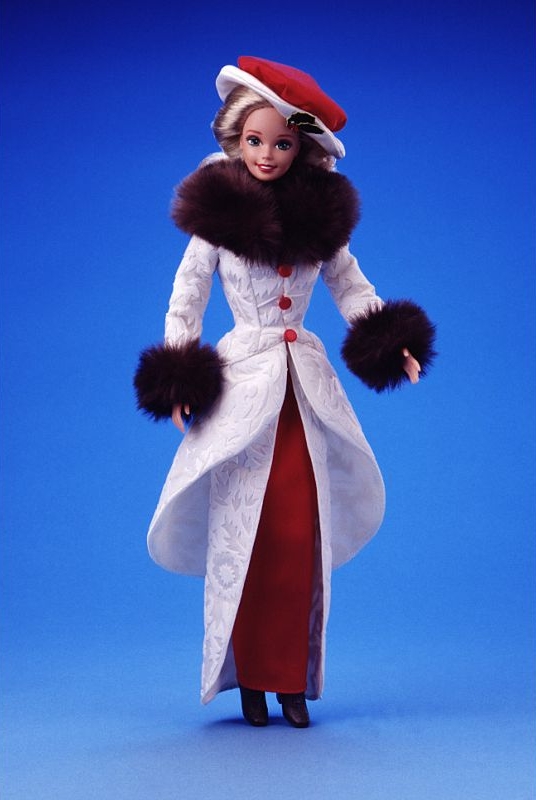 Barbie Holiday Memories (Sváteční vzpomínky) - rok 1995 - mírně poškozená krabička