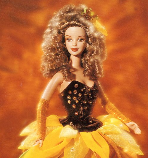 Barbie Sunflower by Vincent van Gogh