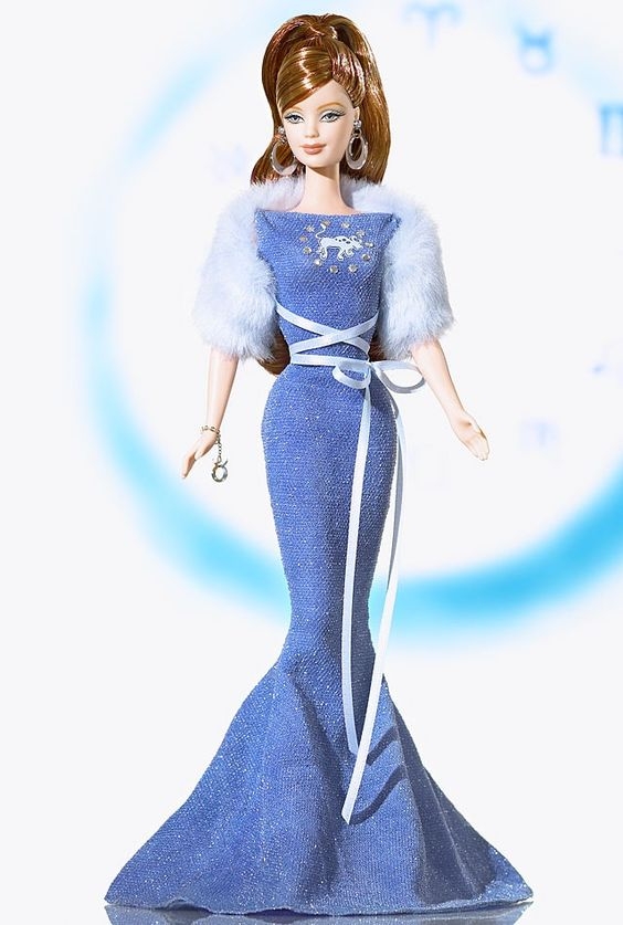 Barbie Zodiac Taurus (Znamení zvěrokruhu - Býk), rok 2004