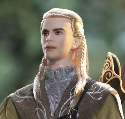 Barbie *** SUPER BOMBA *** Ken jako Legolas - sběratelská edice