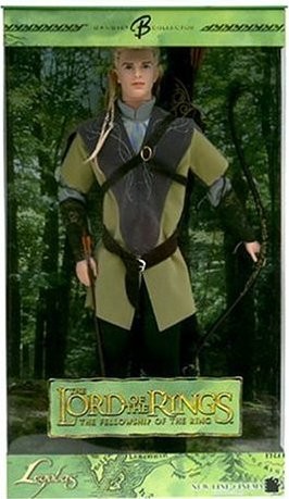 Barbie *** SUPER BOMBA *** Ken jako Legolas - sběratelská edice