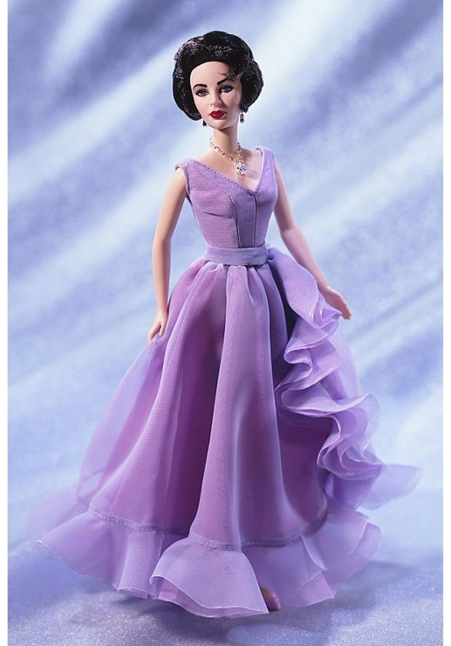 Barbie Elizabeth Taylor White Diamonds, rok 2000 - mírně poškozený obal