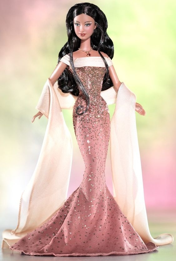 Barbie November Topaz Afro-American (listopad) - Birthstone Collection - r. 2003