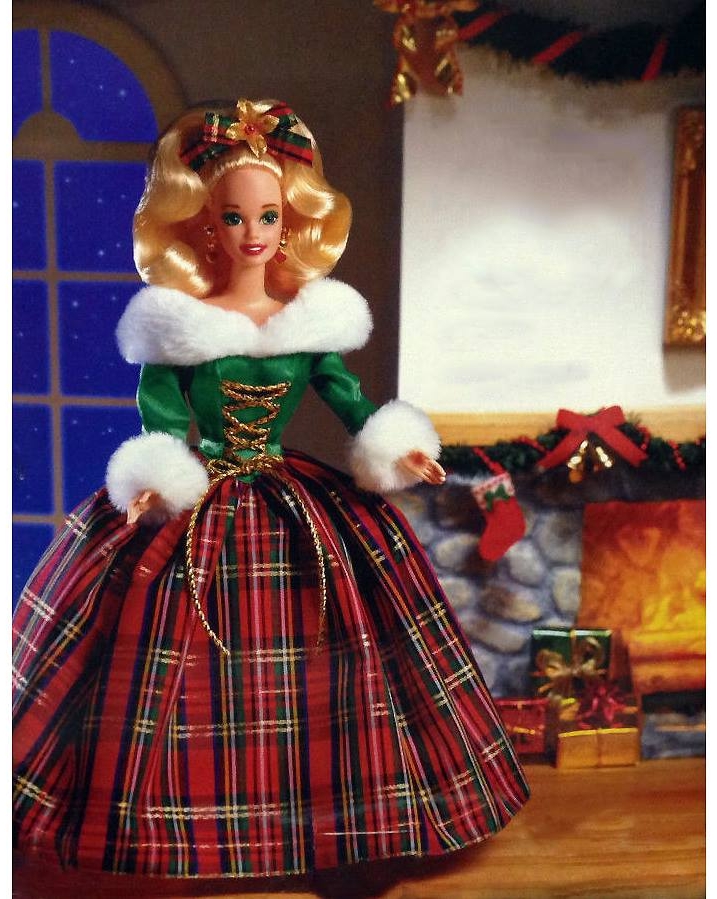 Barbie Happy Holidays 1995 - poškozený obal