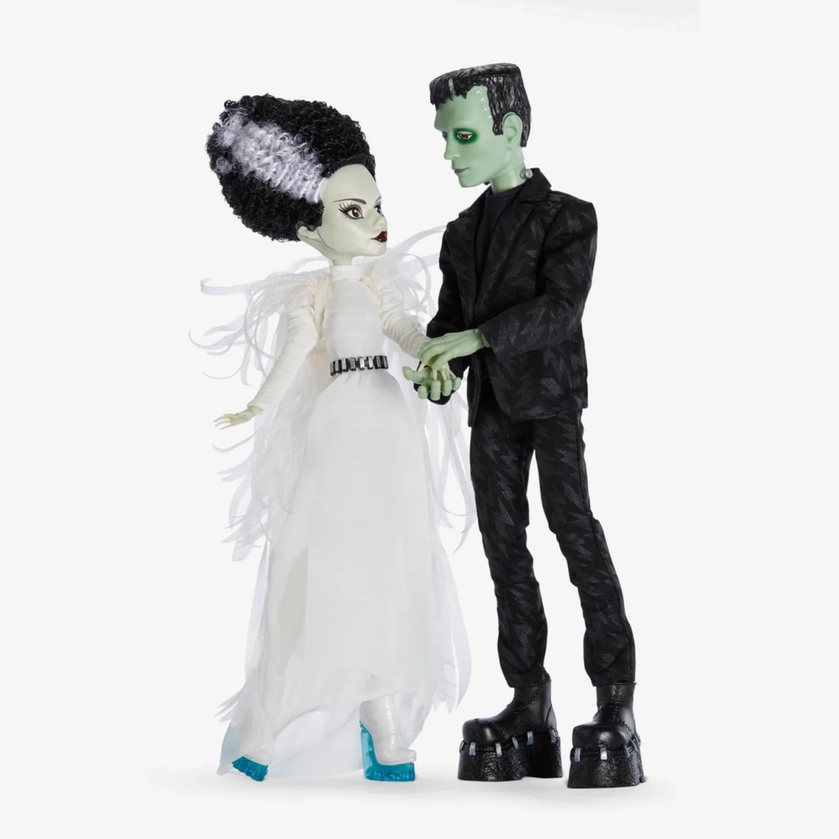 Frankenstein & Bride of Frankenstein Monster High Skullector Doll Set, rok 2022