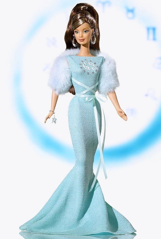 Barbie Zodiac Pisces (Ryby), rok 2004 (P1)