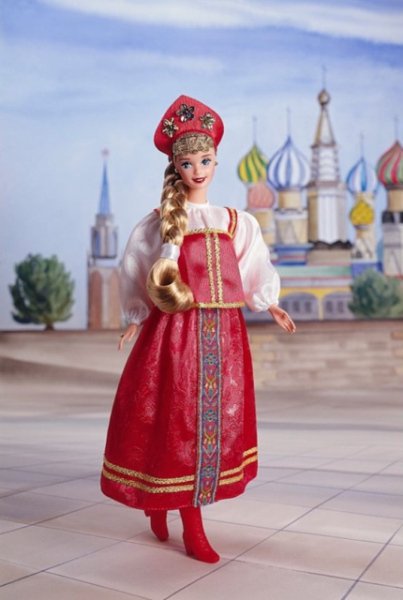 Barbie Russian - Ruská, rok 1996