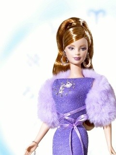 Barbie - znamení zvěrokruhu - VODNÁŘ (sběratelská edice)
