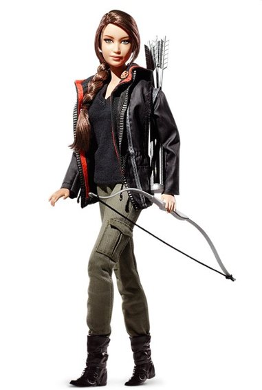 Barbie Katniss The Hunger Games, rok 2012
