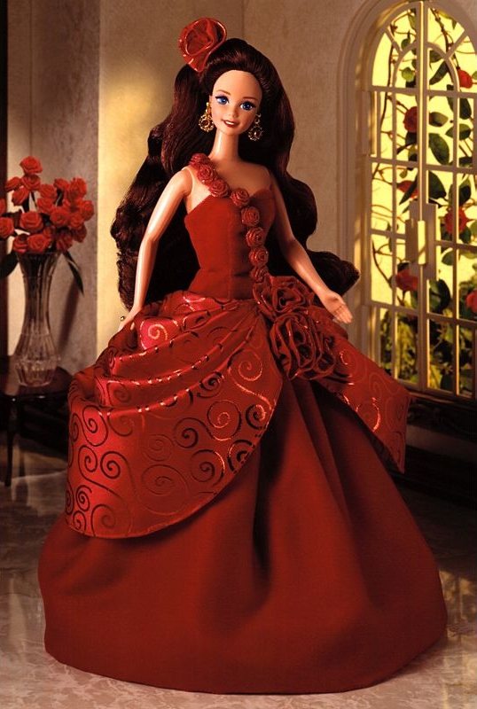Barbie Radiant Rose (rok 1996) - částečně poškozený obal