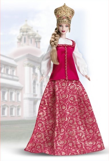 Barbie Princess of Imperial Russia (princezna carského Ruska) - rok 2004