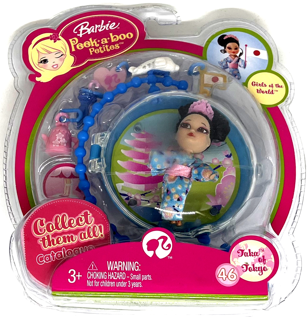 Barbie Peek-a-boo Petites - Taka of Tokyo, rok 2008