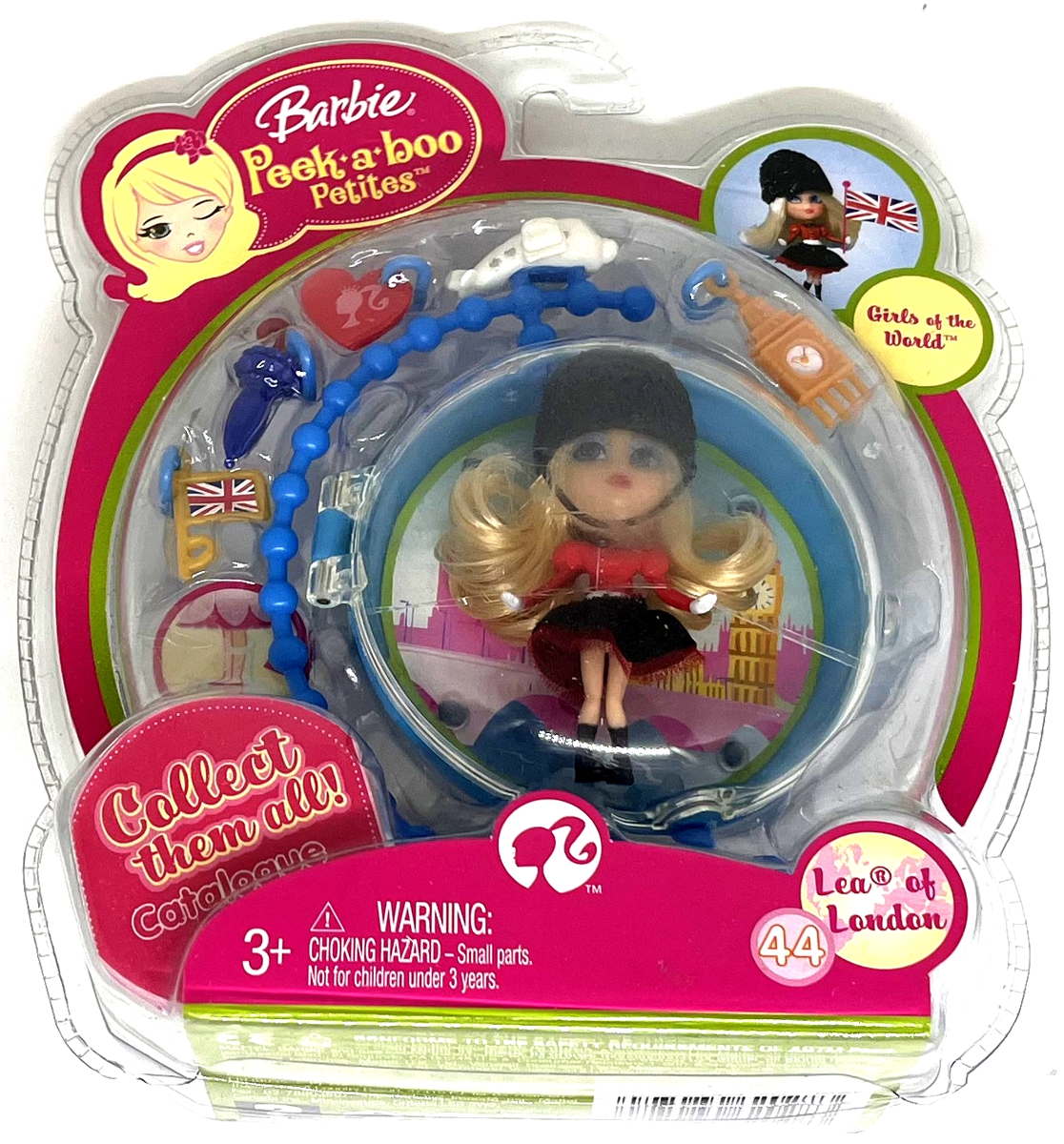 Barbie Peek-a-boo Petites - Lea of London, rok 2008