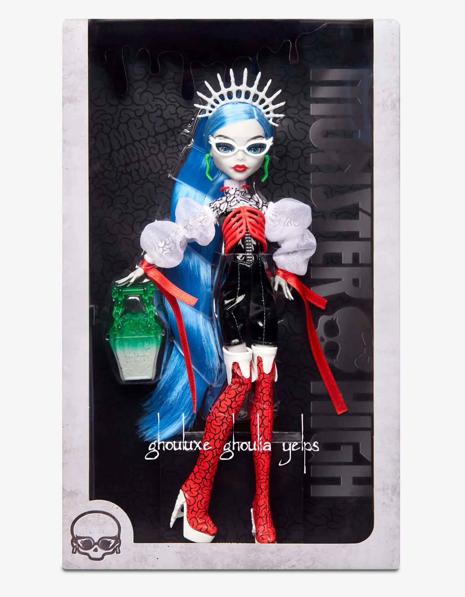 Monster High Collectors Ghouluxe Ghoulia Yelps, rok 2023 - HMX25