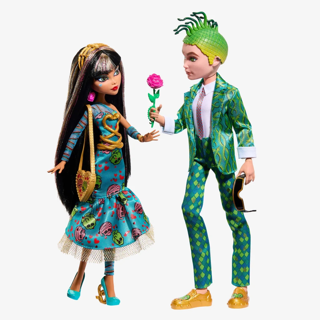 Monster High Cleo and Deuce Howliday Love Edition - 2pack, rok 2023 - HKY85