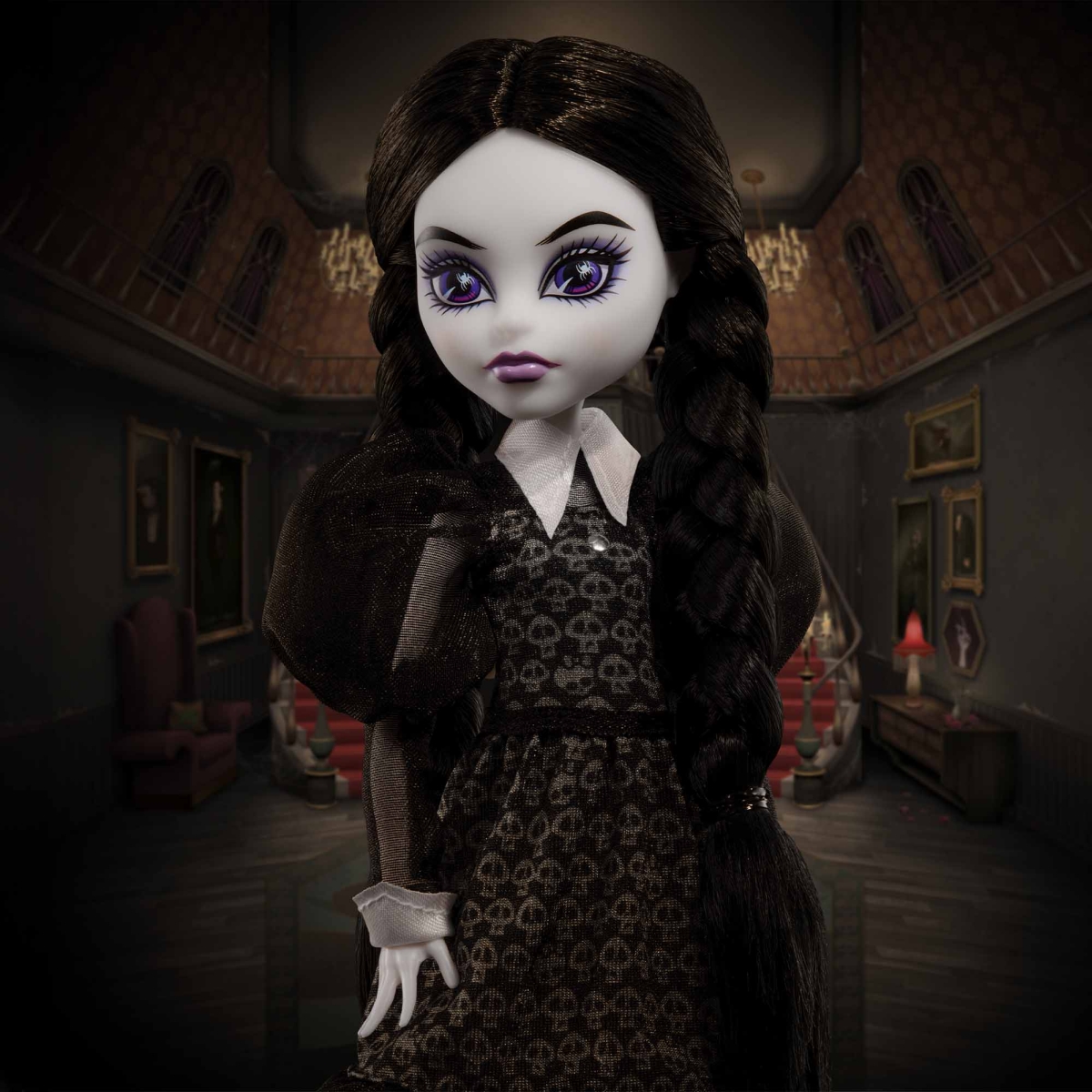Monster High Skullector Addams Family Doll Two-Pack - Morticia + Wednesday Skullector Doll 2-Pack, rok 2021
