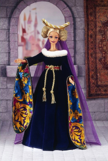 Barbie Medieval Lady - the Great Eras (Středověká dáma), rok 1995