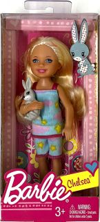 Barbie CHELSEA with Grey Rabbit (Chelsea s šedivým králíčkem), rok 2011