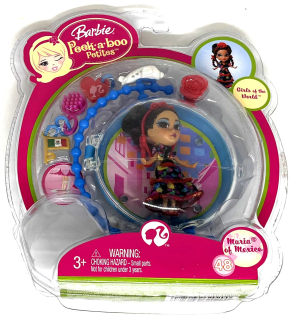Barbie Peek-a-boo Petites - Maria of Mexico, rok 2008