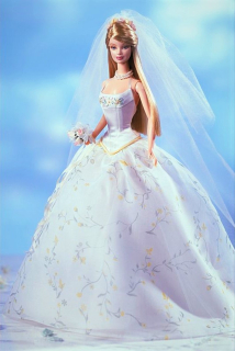 Barbie Romantic Wedding (nevěsta), rok 2001